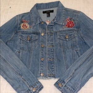 Cropped Jean Jacket
